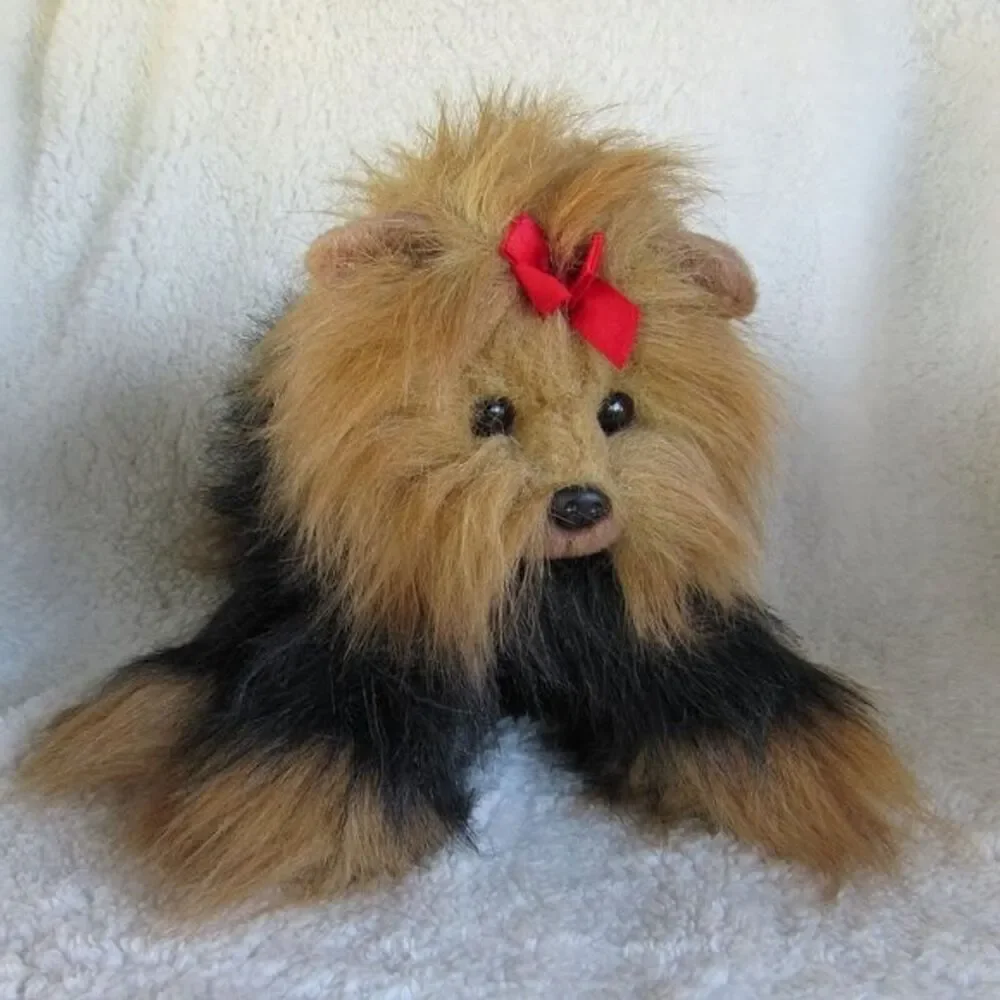 Ty Classics Yappy Yorkie Yorkshire Terrier Puppy Dog Stuffed Animal Plush 90s